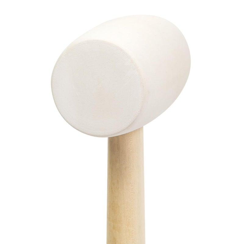 QEP 61613 16 oz. White Rubber Tile Tapping Mallet - Image 4